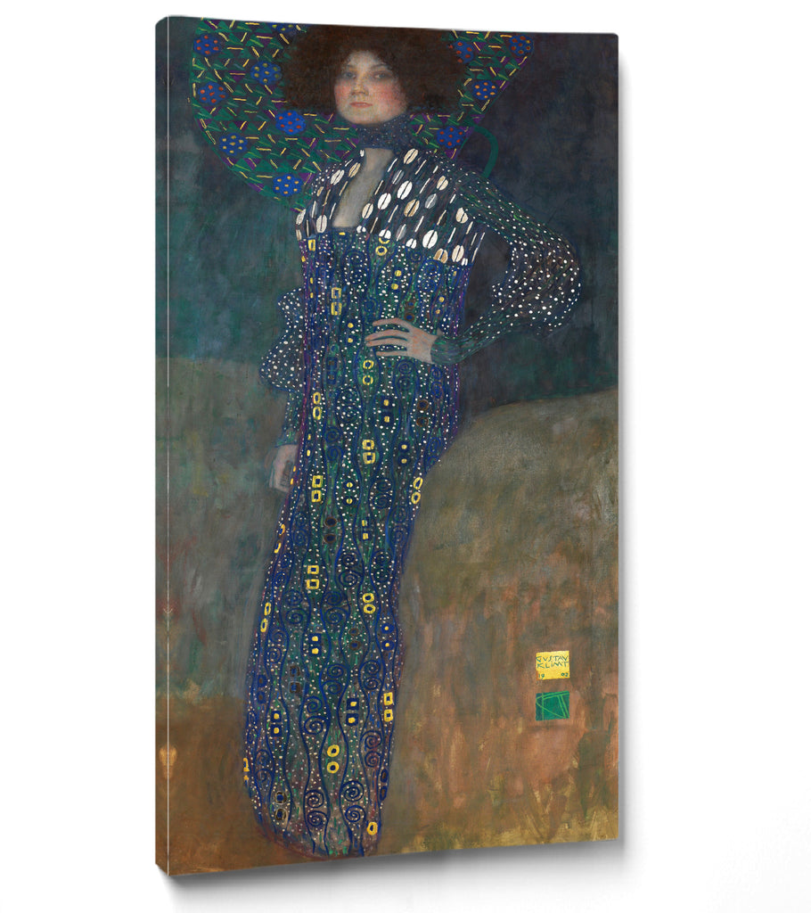 Gustav Klimt, Portrait of Emilie Louise Flöge