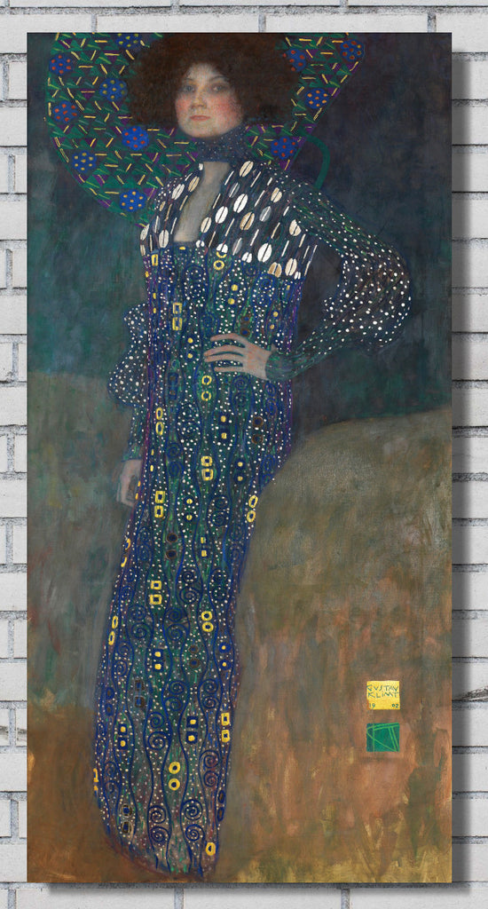 Gustav Klimt, Portrait of Emilie Louise Flöge