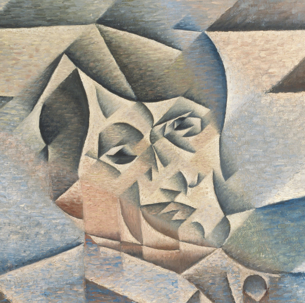 Juan Gris Crystal Cubism Fine Art Print, Portrait of Pablo Picasso
