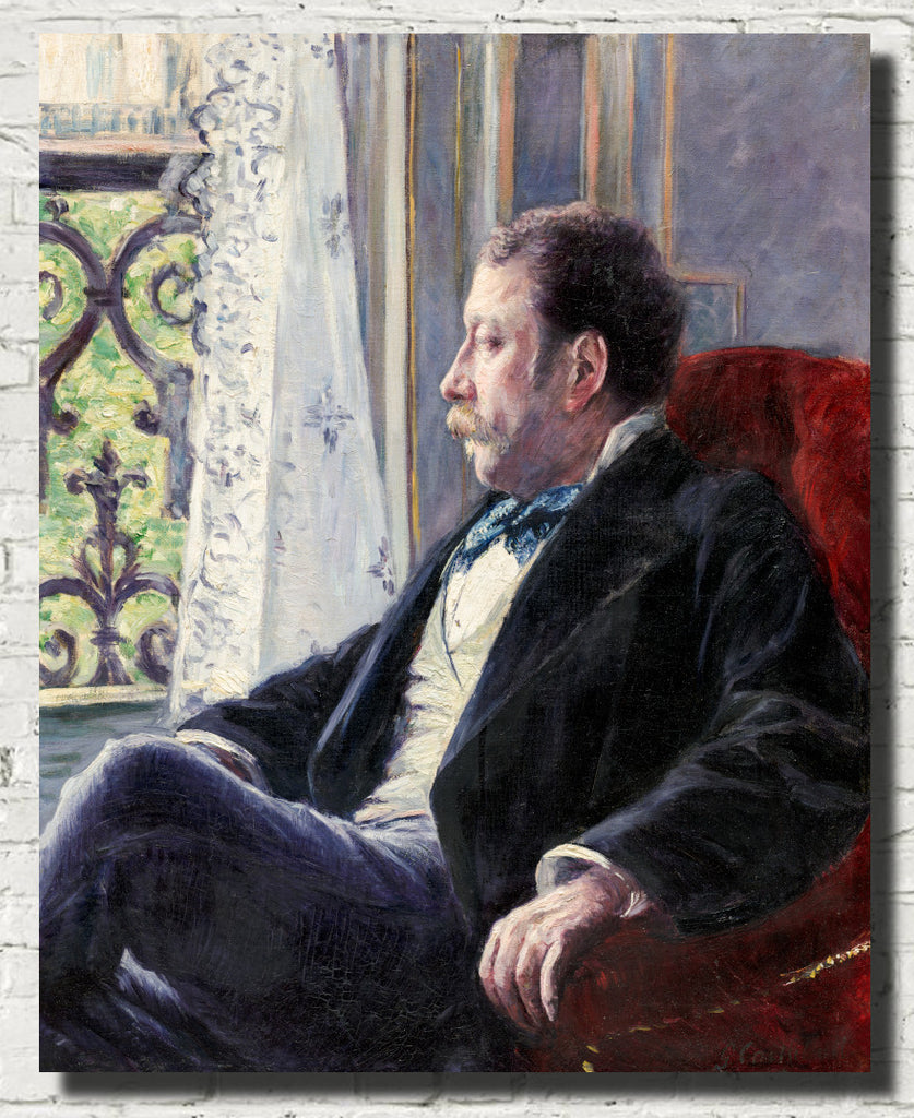 Gustave Caillebotte Fine Art Print : Portrait of a Man