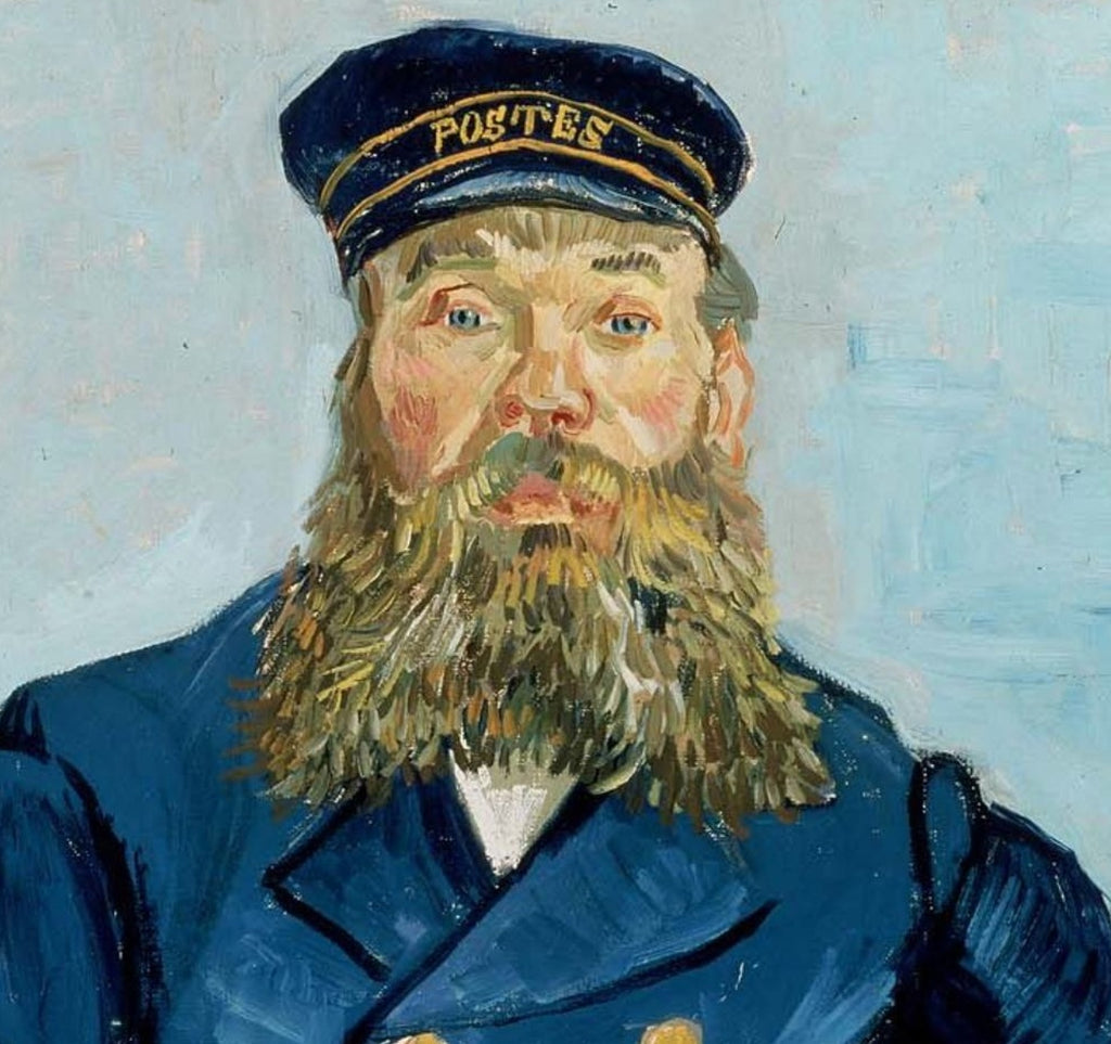 Vincent Van Gogh Fine Art Print, Portrait of the Postman Joseph Roulin
