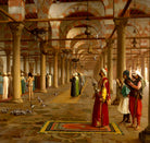 Jean-Léon Gérôme Fine Art Print : Prayer in the Mosque