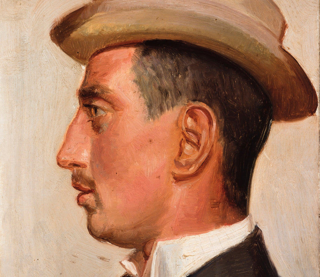 Michael Ancher Fine Art Print, Portrait Prince Christian of Denmark