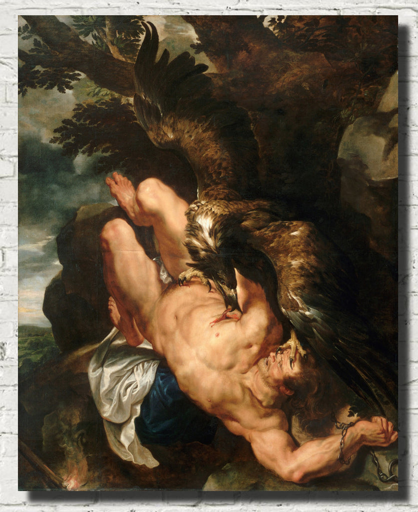 Prometheus Bound, Peter Paul Rubens Fine Art print