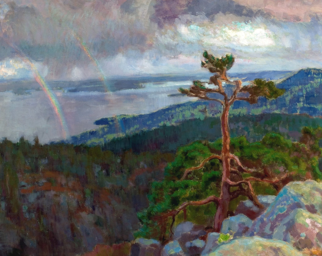Eero Järnefelt Fine Art Print, Pond Water, Rainbows