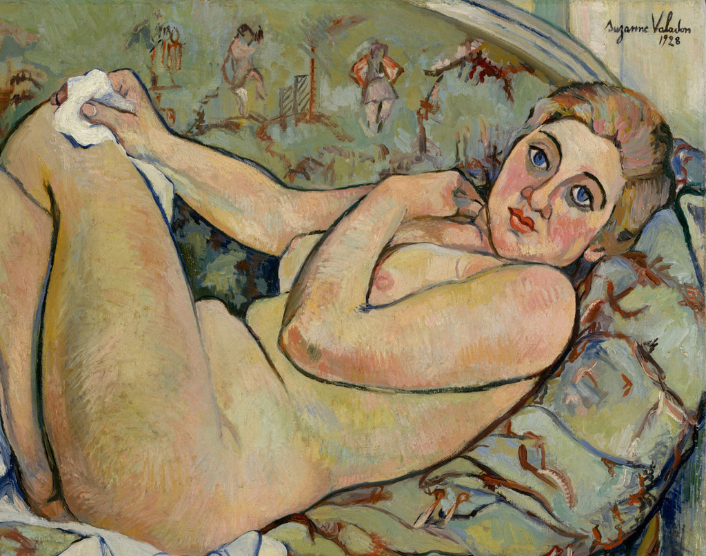 Suzanne Valadon Fine Art Print : Reclining Nude