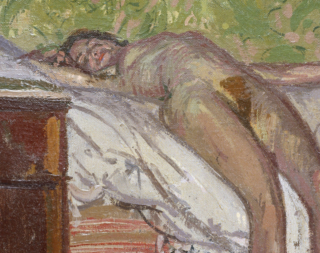 Walter Sickert Post-Impressionist Fine Art Print, Reclining Nude