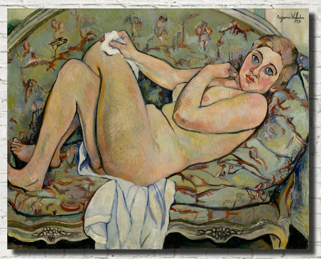 Suzanne Valadon Fine Art Print : Reclining Nude