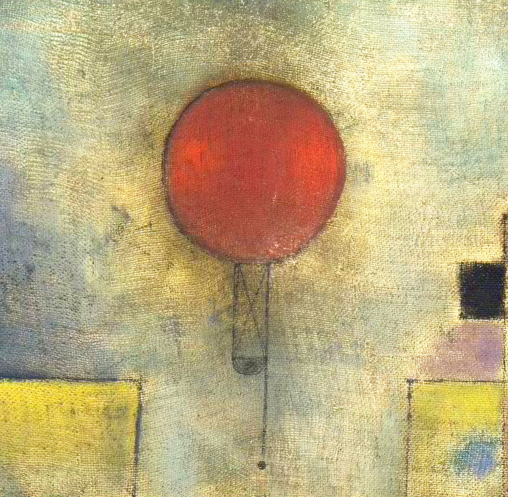 Paul Klee Fine Art Print, Red Balloon