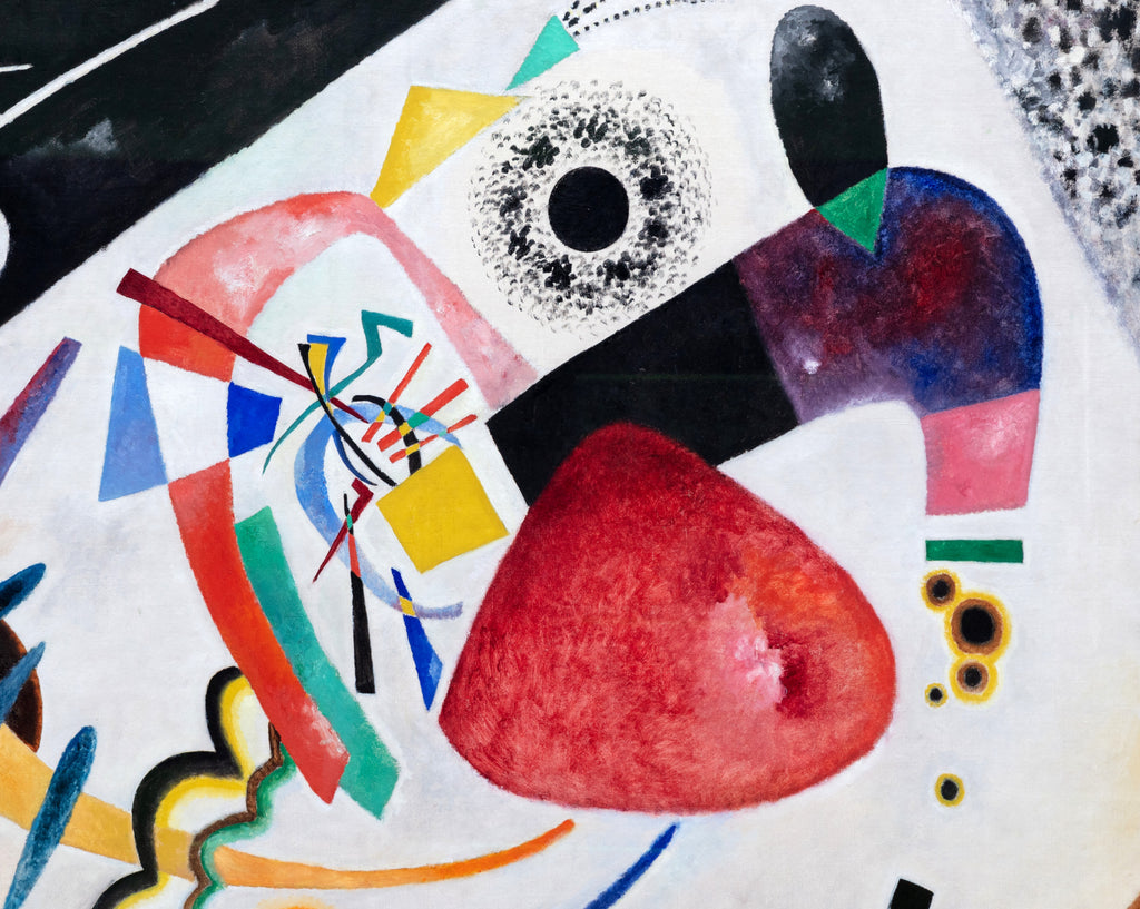 Red Spot II, Wassily Kandinsky Abstract Fine Art Print