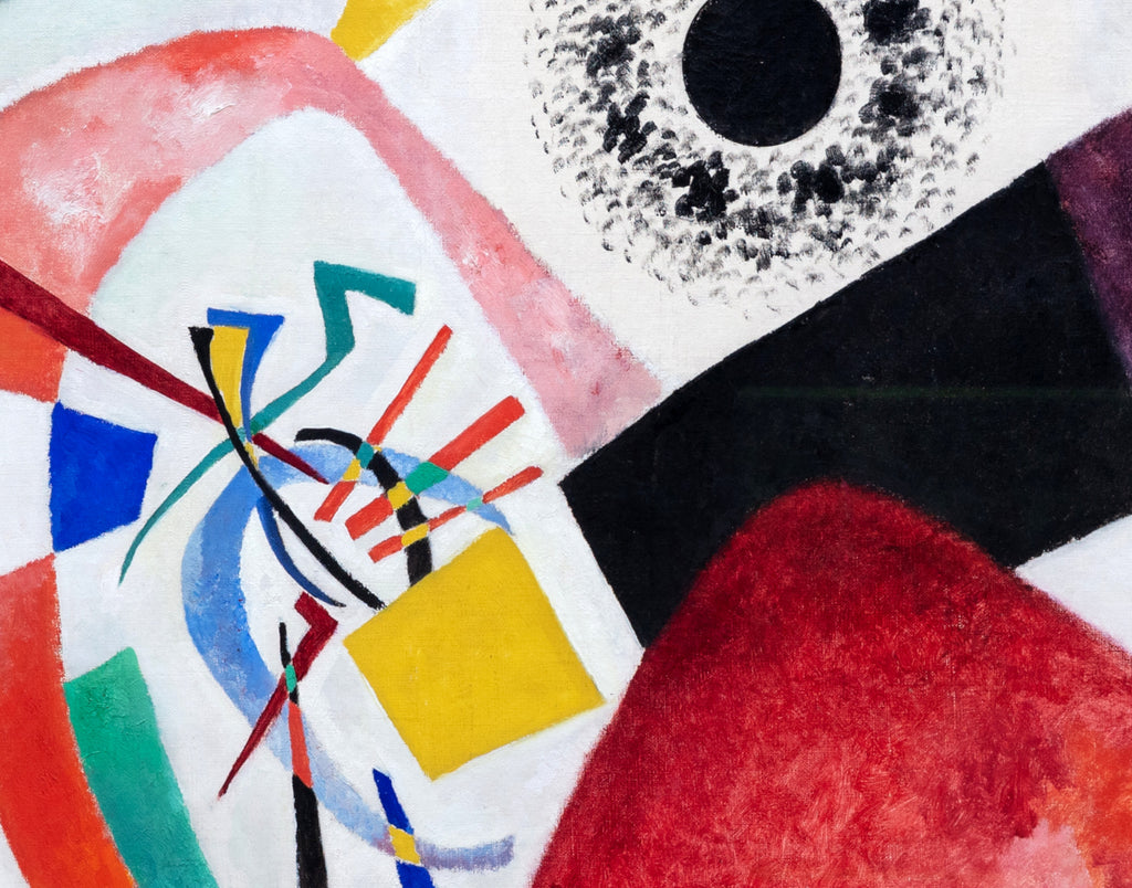 Red Spot II, Wassily Kandinsky Abstract Fine Art Print