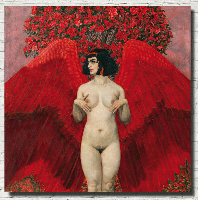 Red Angel by Karl Mediz
