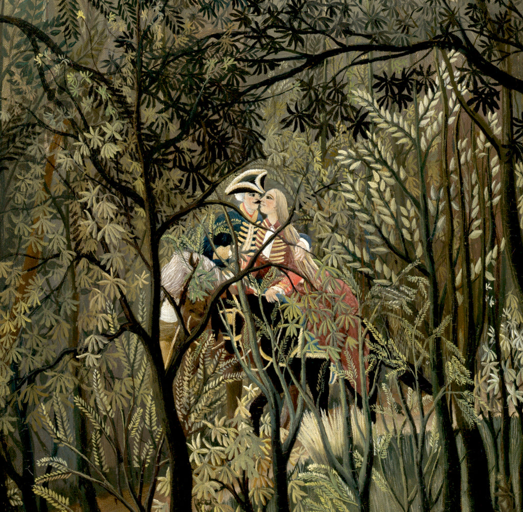 Quai d'IvryHenri Rousseau, Post- Impressionist Fine Art Print, Rendezvous in the Forest