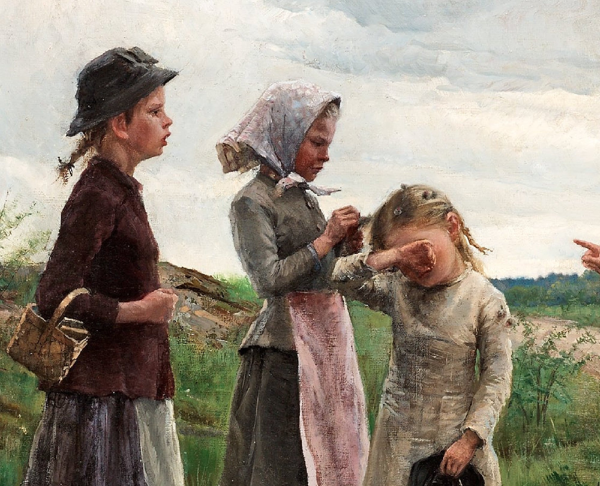 Fanny Brate Fine Art Print, Teasing