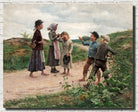 Fanny Brate Fine Art Print, Teasing