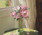 Rhododendrons by a window, Jessica Hayllar Fine Art Print