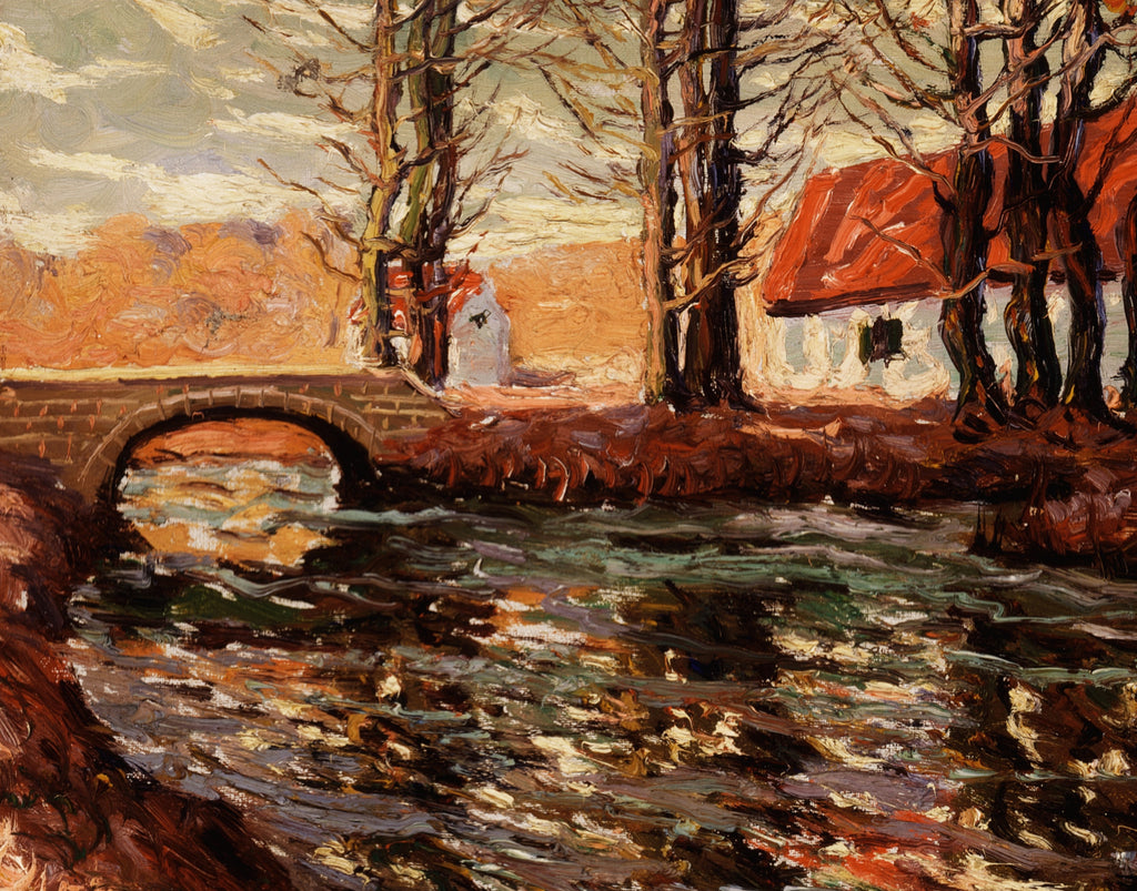 River Landscape, Ernest Lawson Fine Art Print