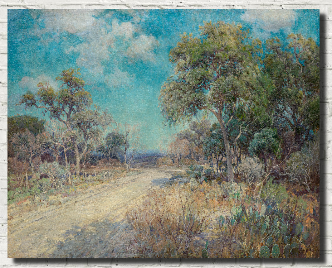 Julian Onderdonk Fine Art Print, Road to the Hills