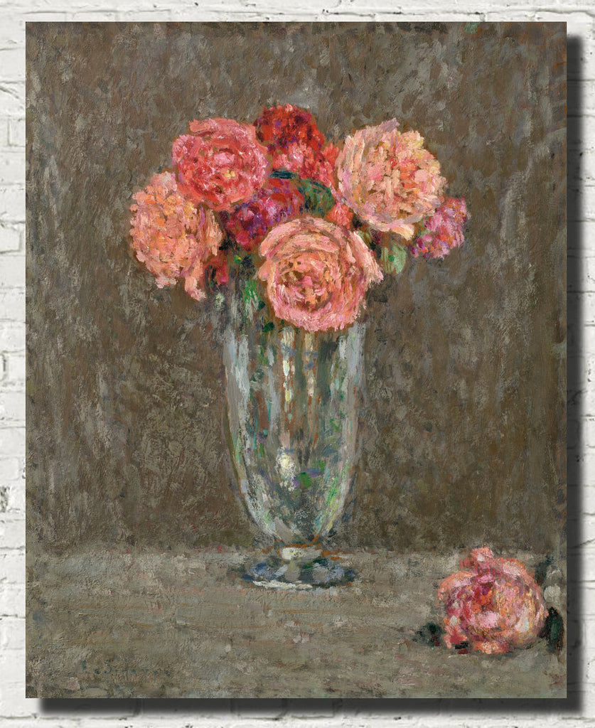 Henri Le Sidaner Fine Art Print, Roses