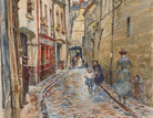 Frederic Anatole Houbron Fine Art Print, Rue Chanoinesse, in 1905. 4th arrondissement