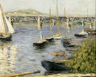 Gustave Caillebotte Fine Art Print : Sailing Boats at Argenteuil