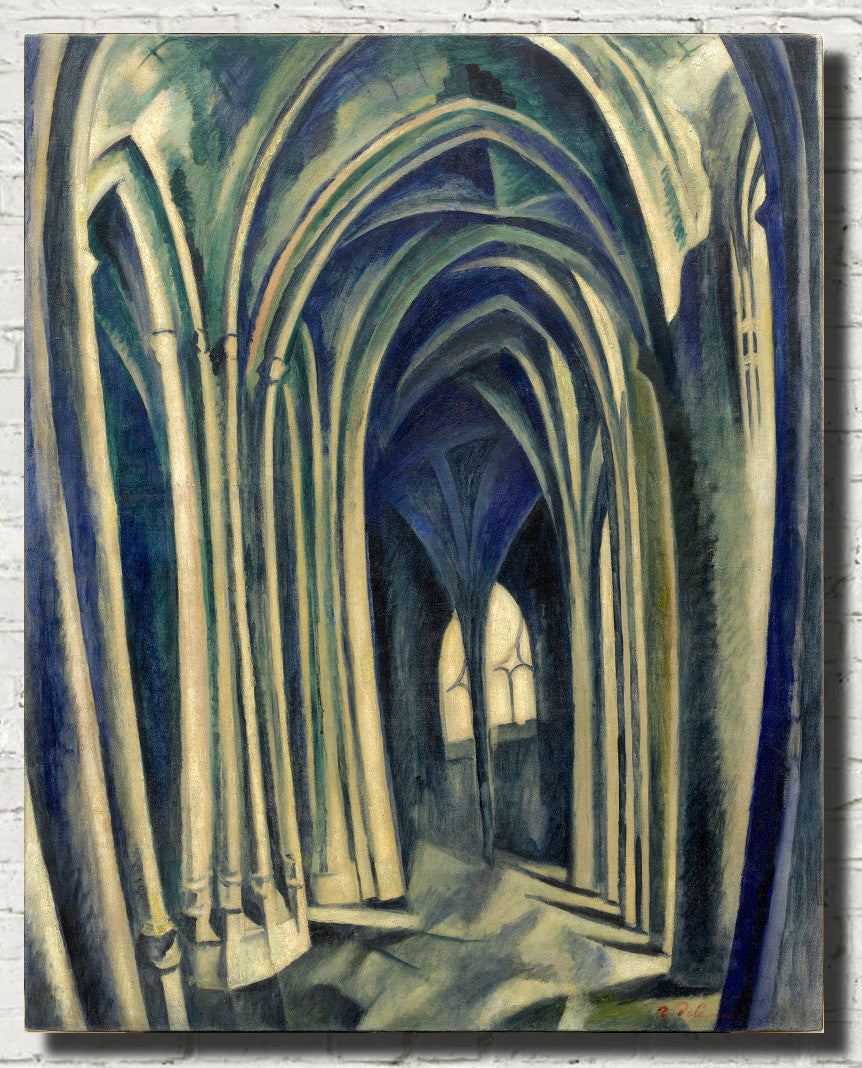 Robert Delaunay Fine Art Print, Saint-Séverin No.3