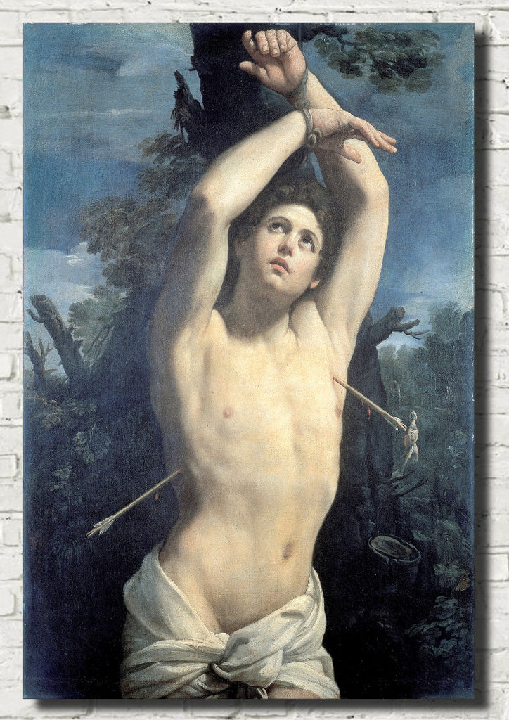 Guido Reni Fine Art Figure Print : Saint Sebastian