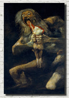 Saturn Devouring His Son, Francisco Goya Fine Art Print