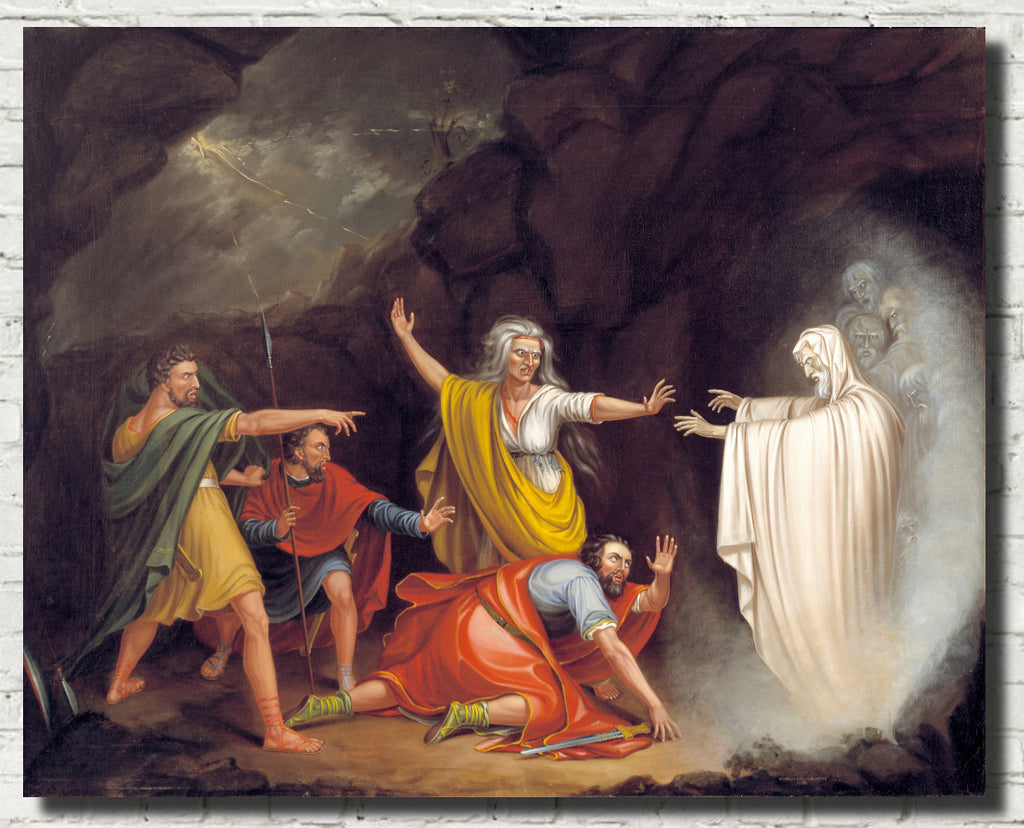 Saul and the Witch of Endor, William Sidney Mount Fine Art Print