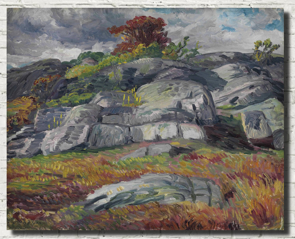 Scavenger's Rocks, John Sloan Fine Art Print