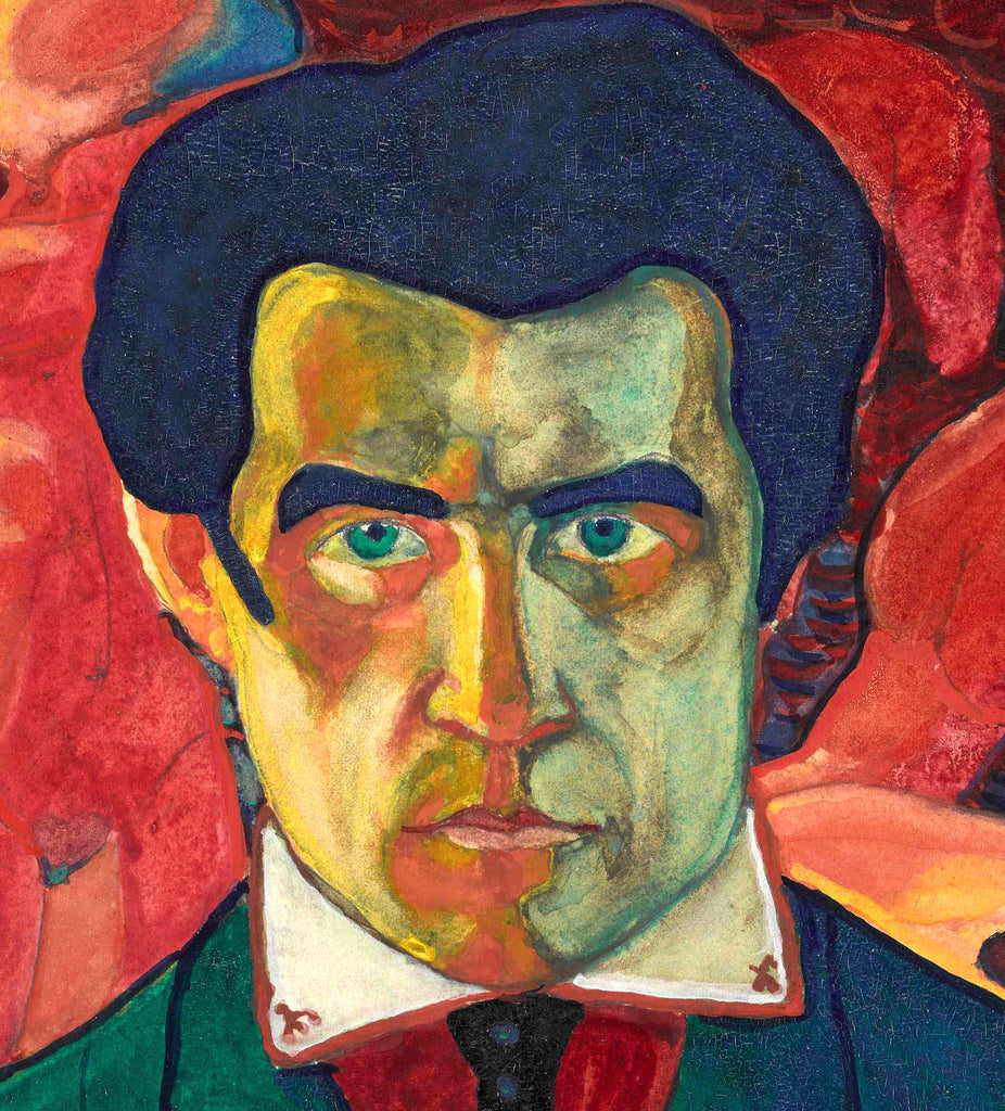 Kazimir Malevich Fine Art Print, Self Portrait