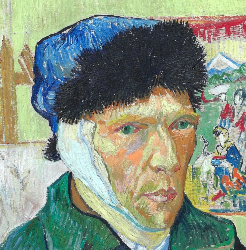 Vincent Van Gogh Fine Art Print, Self Portrait with Bandaged Ear
