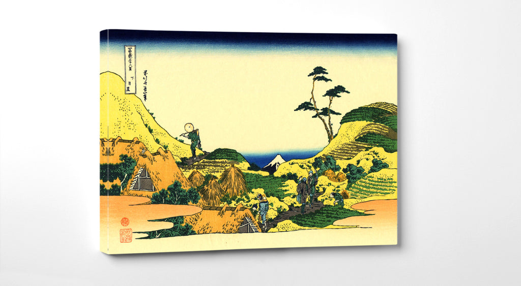 36 Views of Mount Fuji, Shimo Meguro, Katsushika Hokusai, Japanese Print