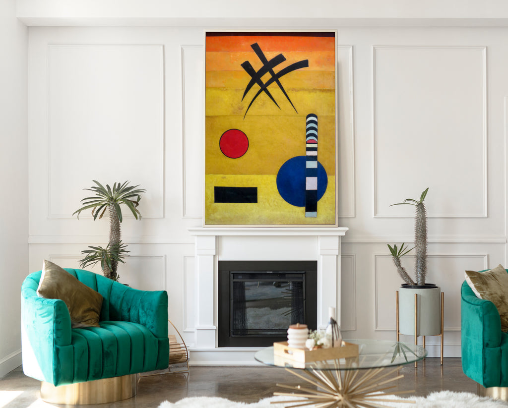 Signs, Wassily Kandinsky Abstract Fine Art Print