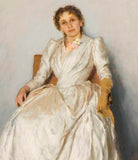 Isaac Levitan Russian Fine Art Print, Sofia Kuvshinnikova Portrait