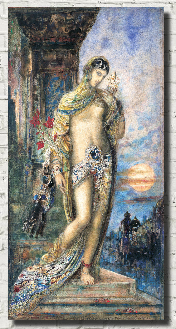 Gustave Moreau Fine Art Print, Song of Songs