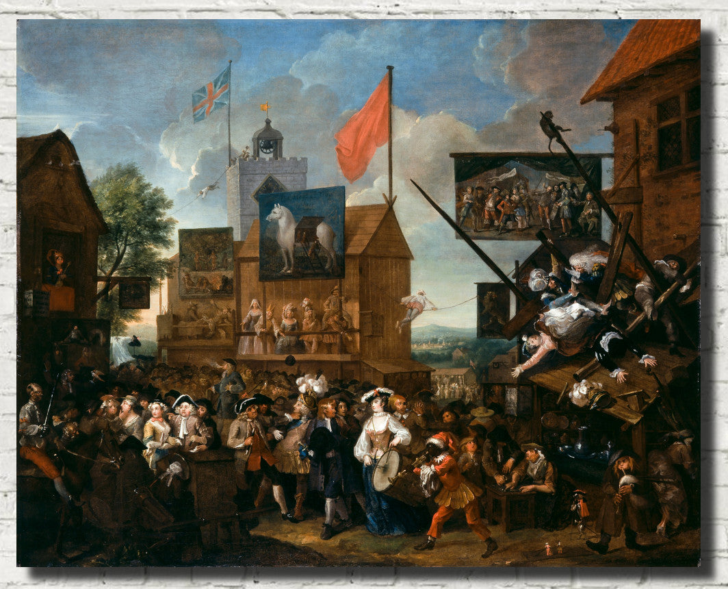 William Hogarth Fine Art Print, Southwark Fair