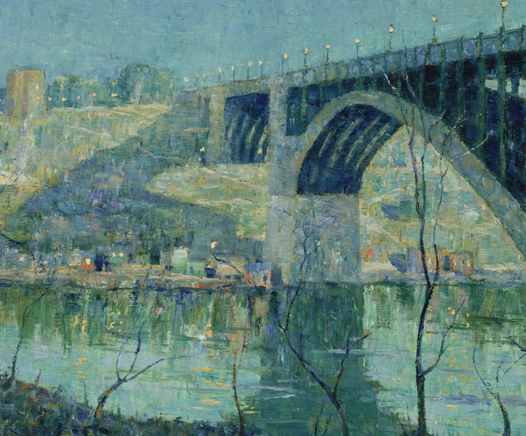 Spring Night, Harlem River, Ernest Lawson Fine Art Print