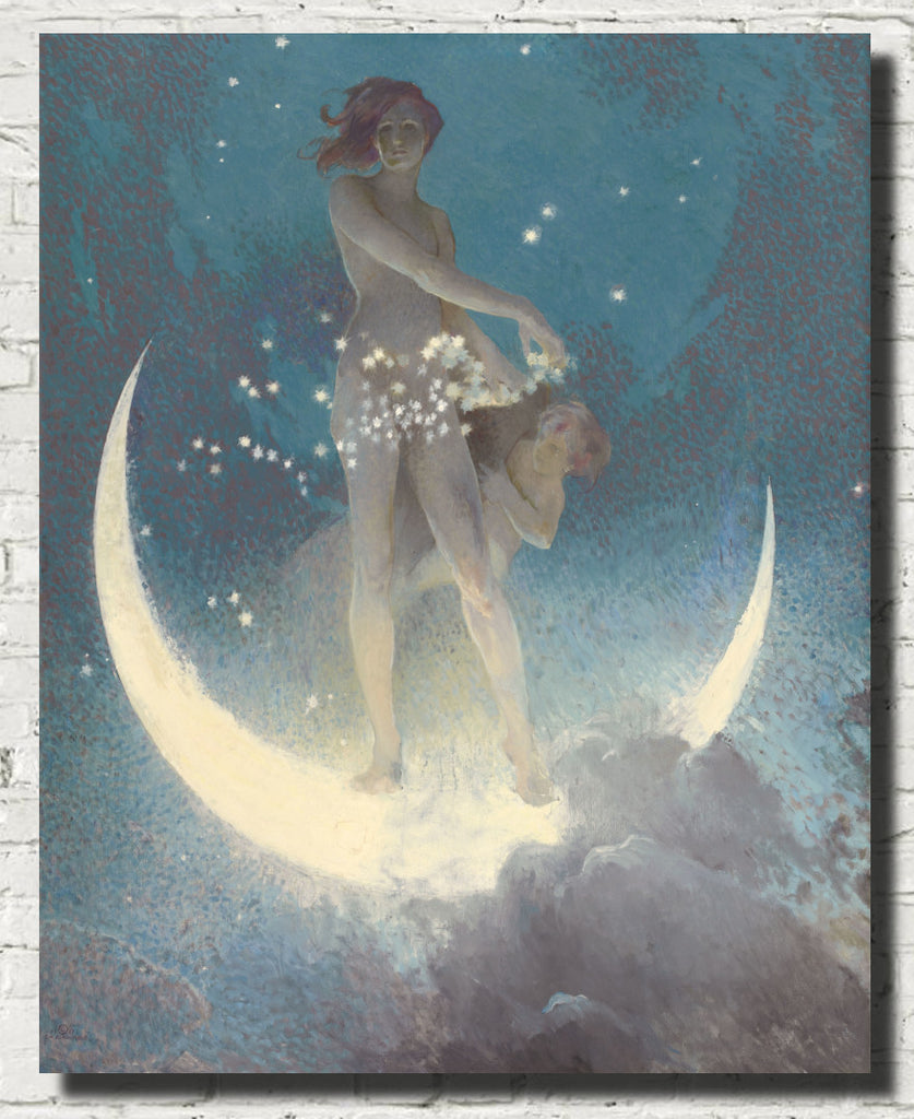 Spring Scattering Stars, Edwin Blashfield Fine Art Print