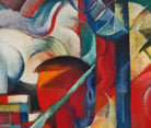 Franz Marc Abstract Fine Art Print, Stables