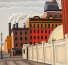 George Ault Fine Art Print, Stacks up 1st Avenue at 34th Street