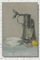 J. Alden Weir, Still Life With Flagon, Glass And Bowl