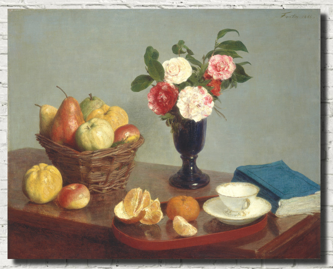 Henri Fantin-Latour Fine Art Print, Still Life