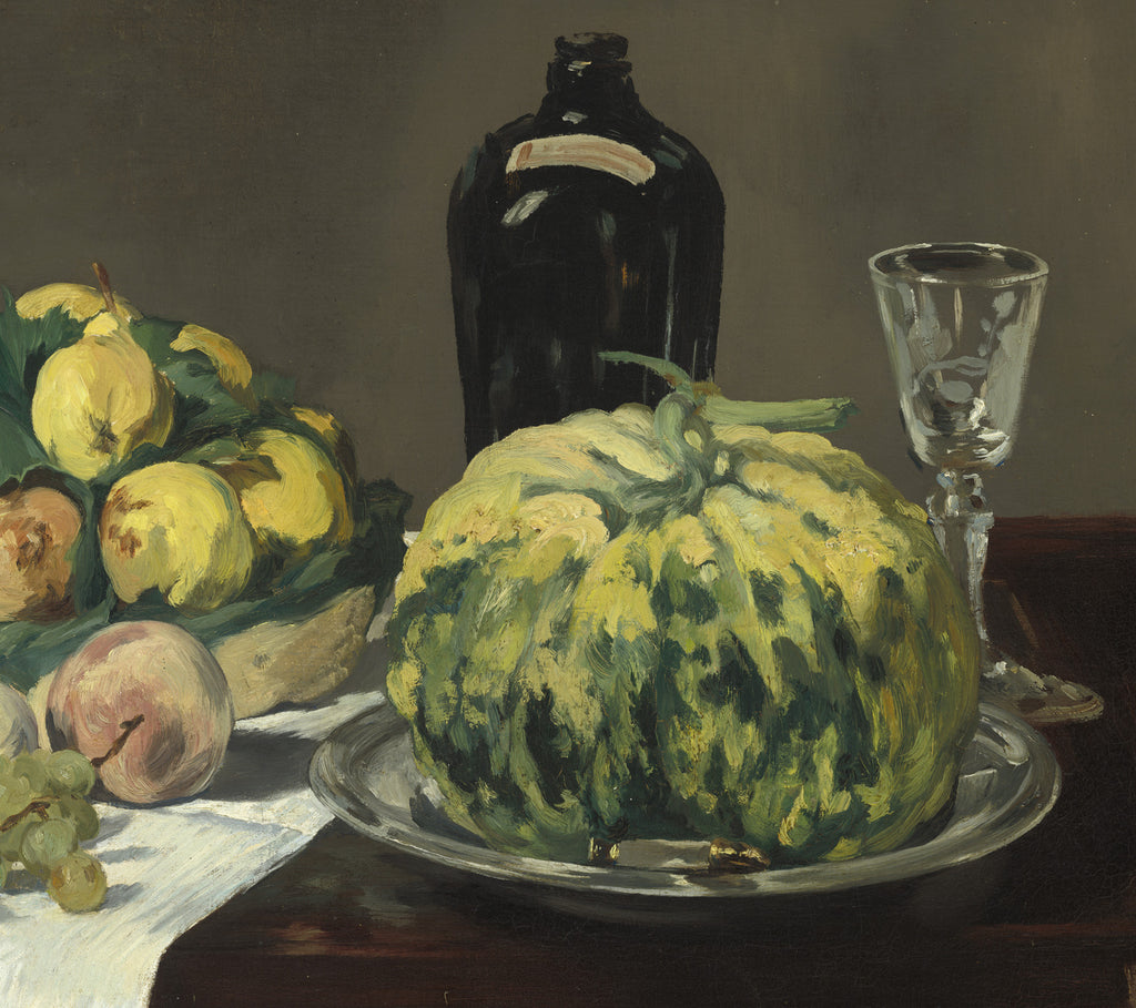 Édouard Manet, French Impressionist Fine Art Print : Still Life with Melon and Peaches
