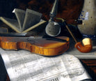 William Michael Harnett Fine Art Print, Still Life with the Toledo Blade