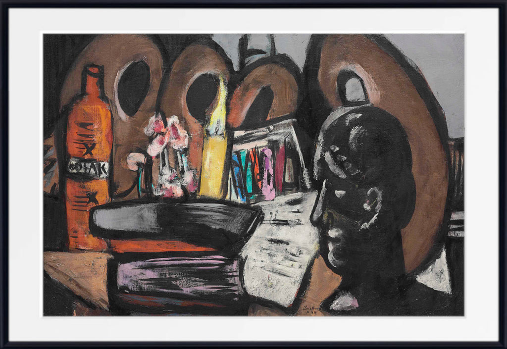 Max Beckmann, Still Life with Palettes - New Objectivity