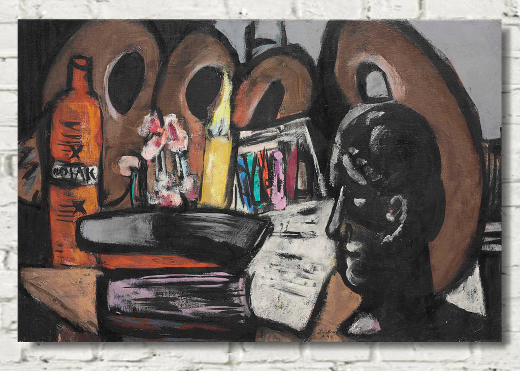 Max Beckmann, Still Life with Palettes - New Objectivity