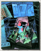 Juan Gris Crystal Cubism Fine Art Print, Still life and Urban Landscape