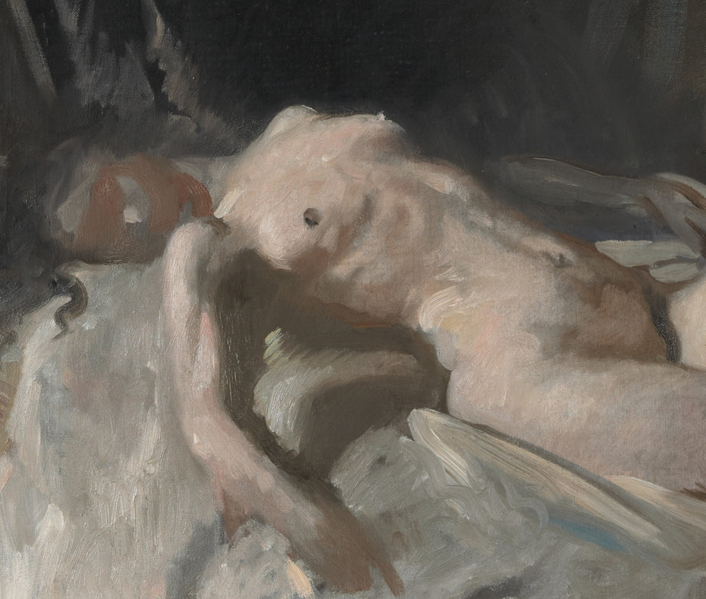 Study of a Female Nude, William Orpen Fine Art Print