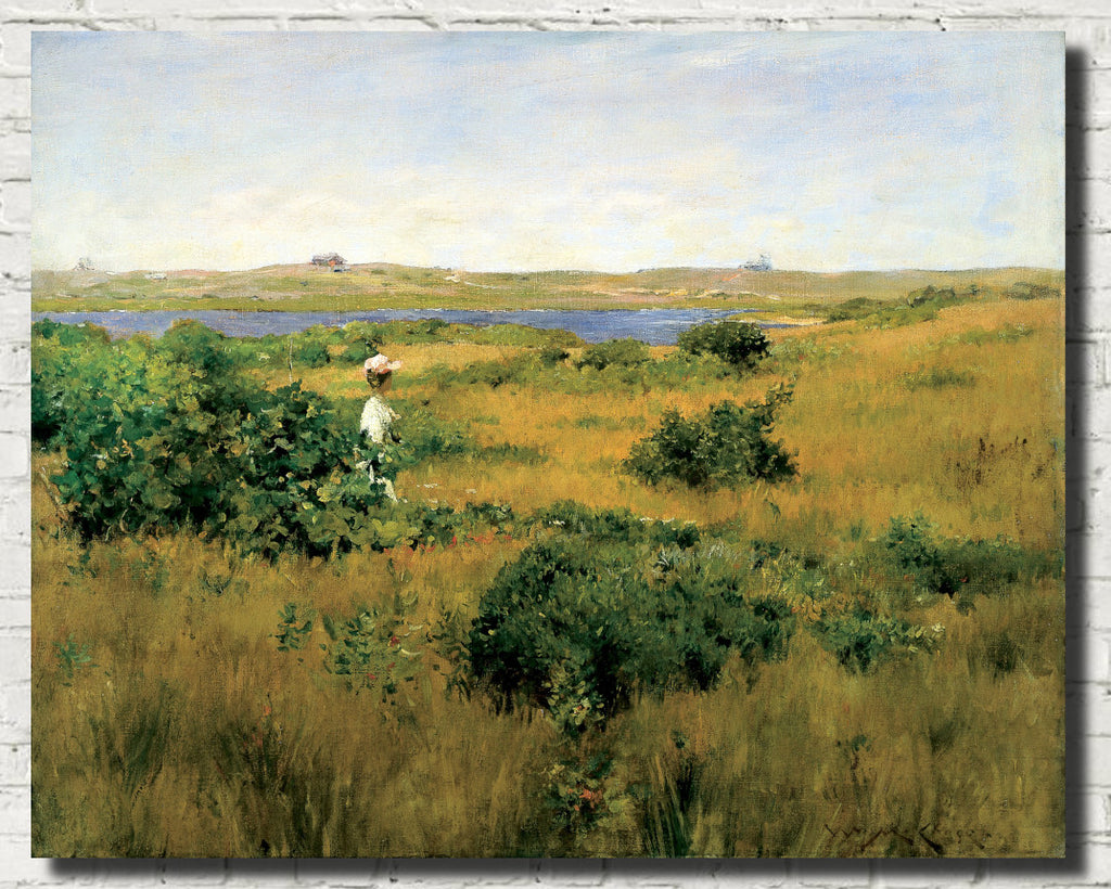 William Merritt Chase Fine Art Print, Summer at Shinnecock Hills